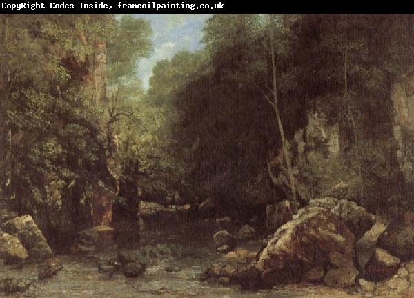 Courbet, Gustave The Shaded  stream